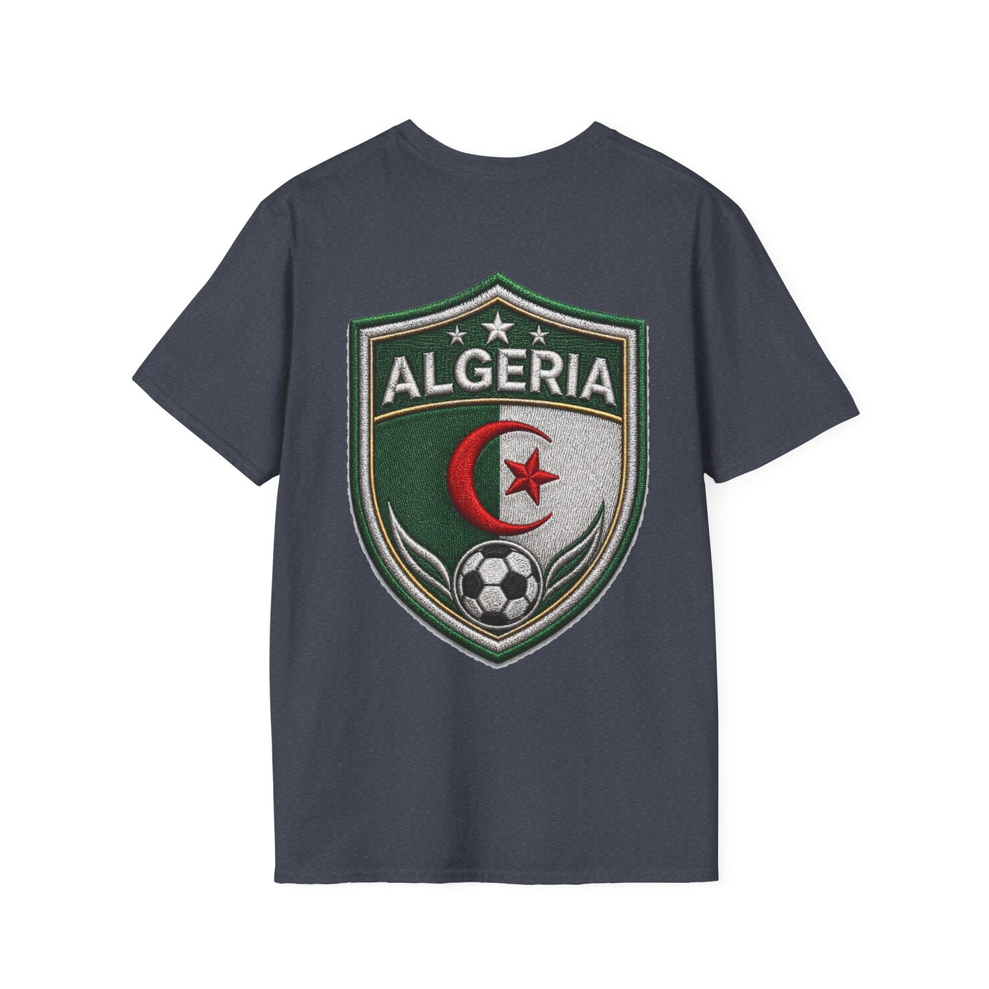 Algeria Football Fan Tee — "Green Desert Fire" Soccer Shirt