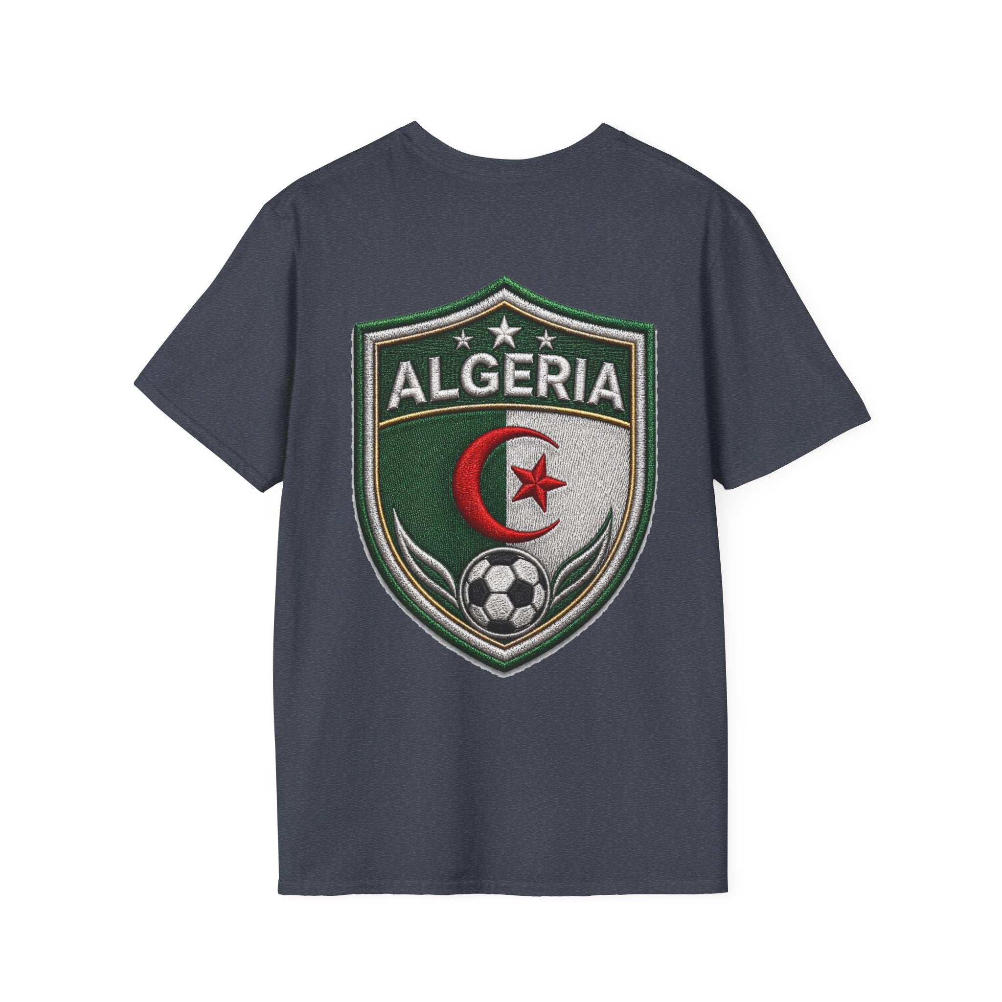 Algeria Football Fan Tee — "Green Desert Fire" Soccer Shirt