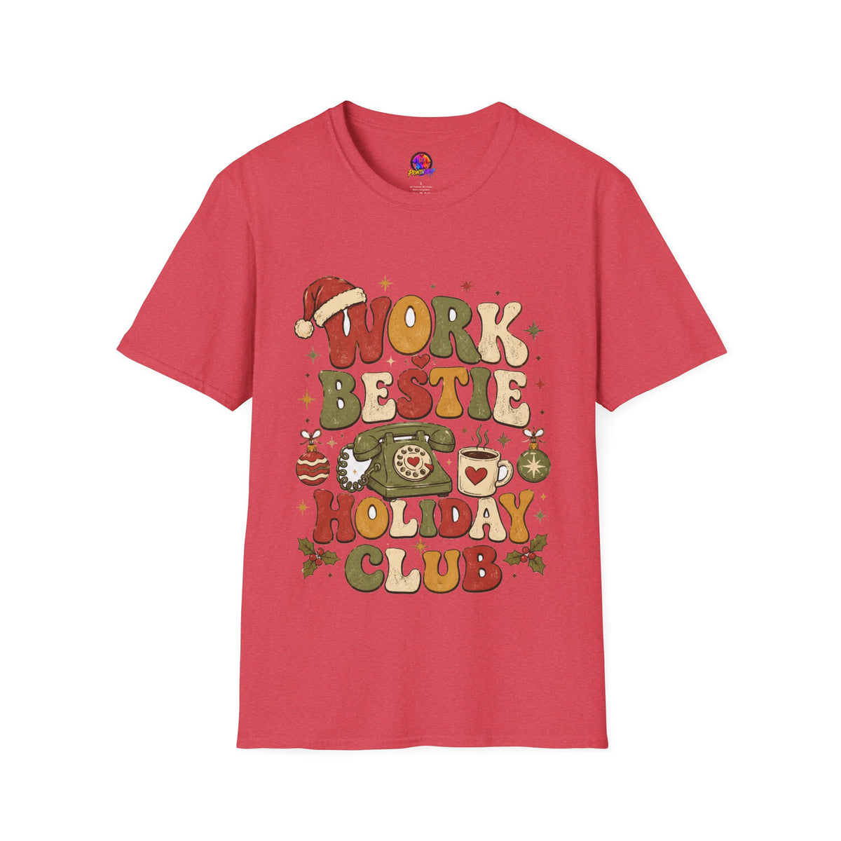 Work Bestie Holiday Club T-Shirt