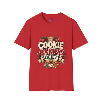 Cookie Baking Society T-Shirt — Holiday Baking Graphic Tee