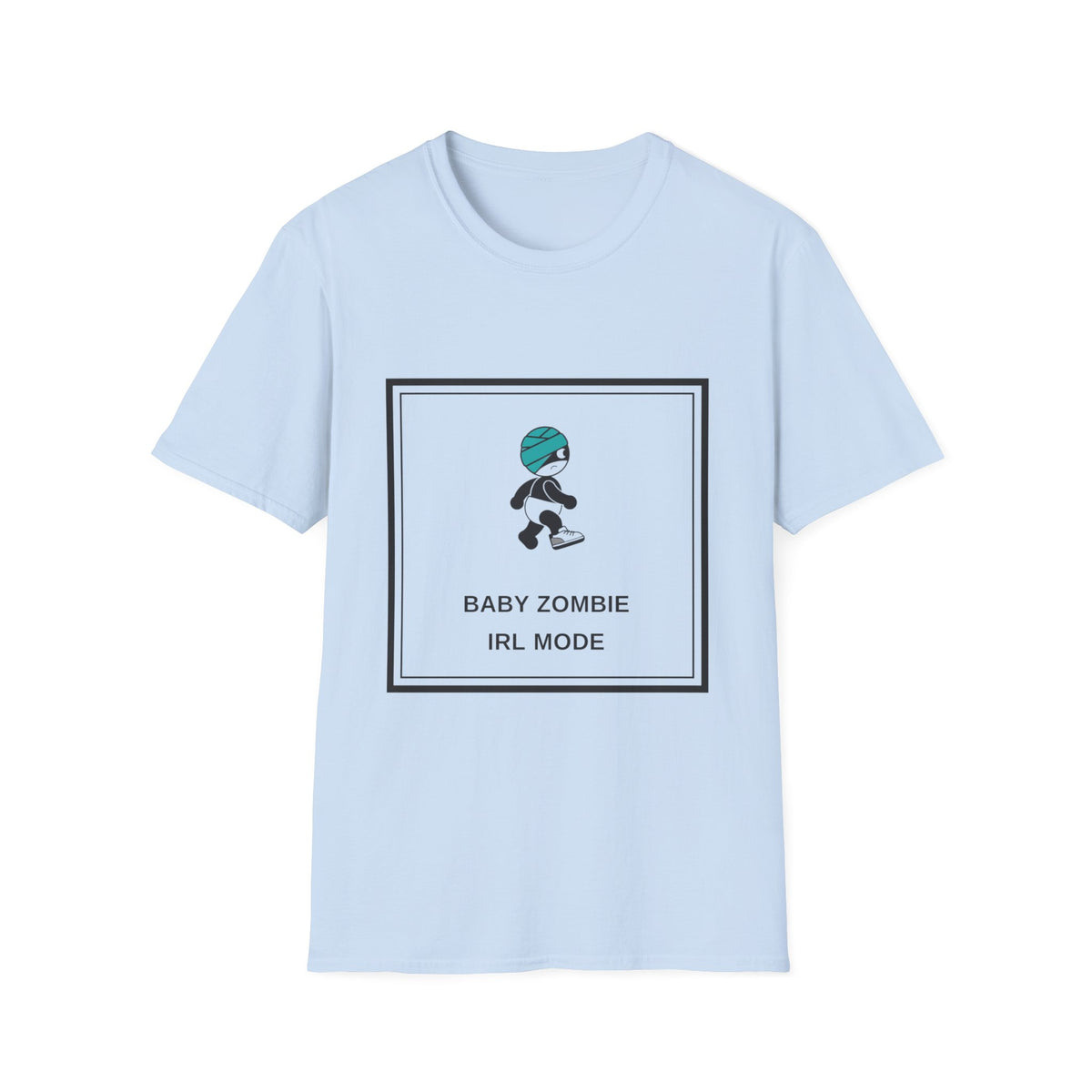 Baby Zombie T-Shirt — 'Baby Zombie IRL Mode' Cute Cartoon Graphic Tee - Trending Now - August 2026