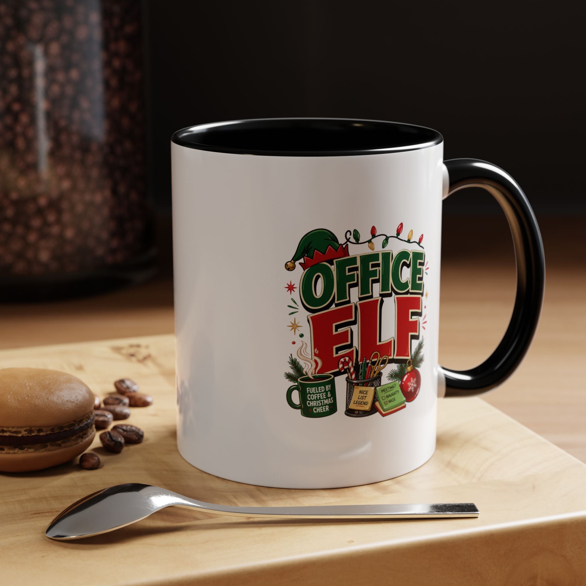 Accent Coffee Mug Office Elf