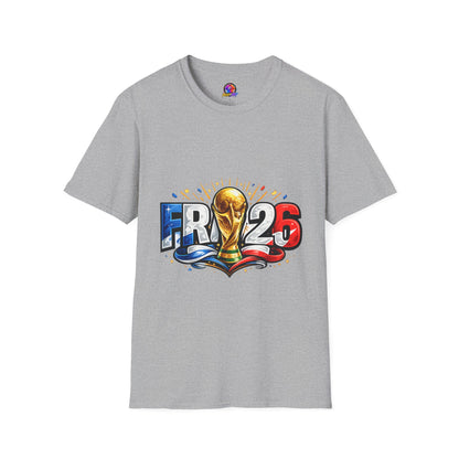 France World Cup Trophy 26 T-Shirt — Soccer Championship Fan Tee