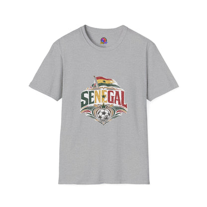 Senegal Flag Graphic T-Shirt — Vintage Senegal Pride Tee