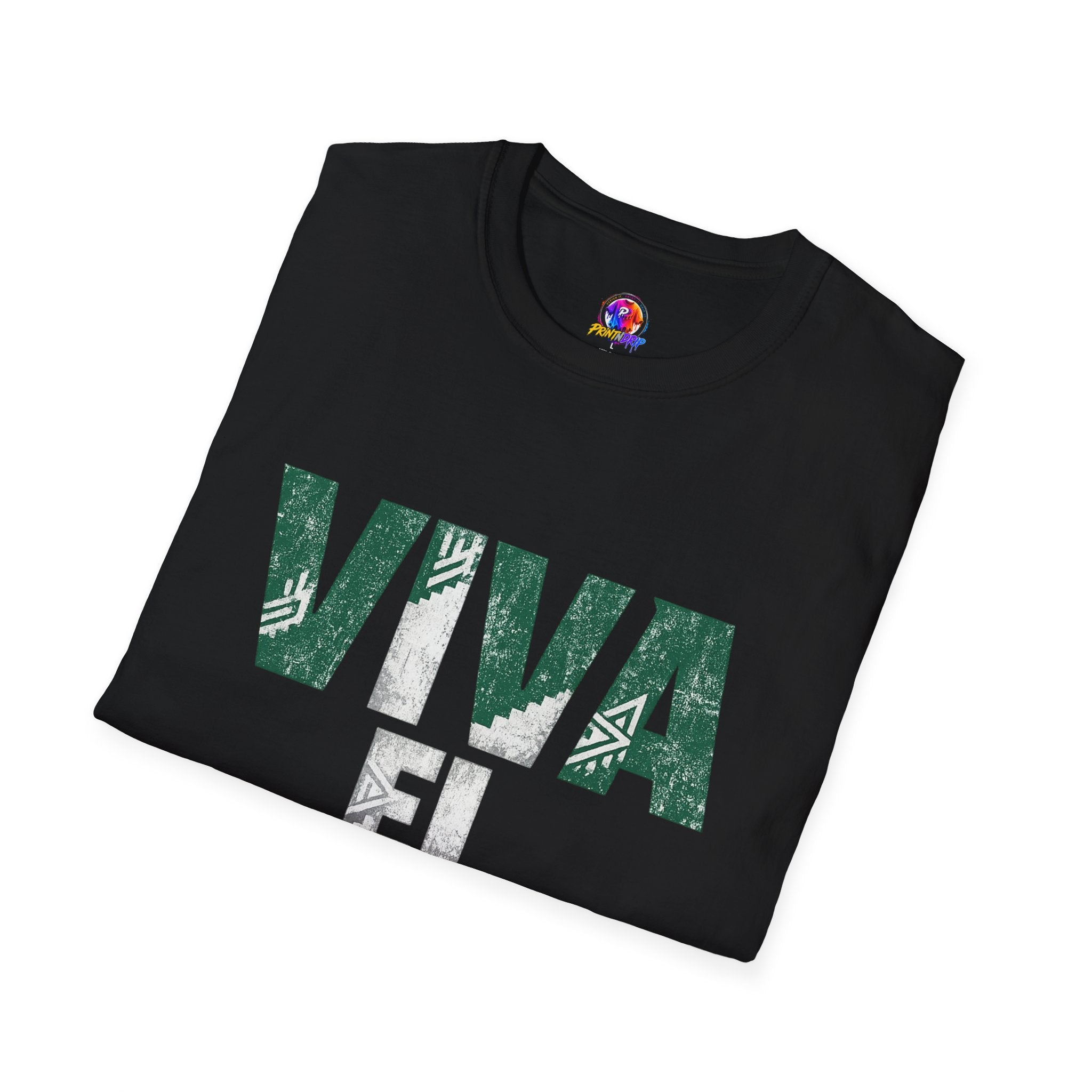 Mexico T-Shirt — "Viva El Fútbol" Mexican Soccer Graphic Tee
