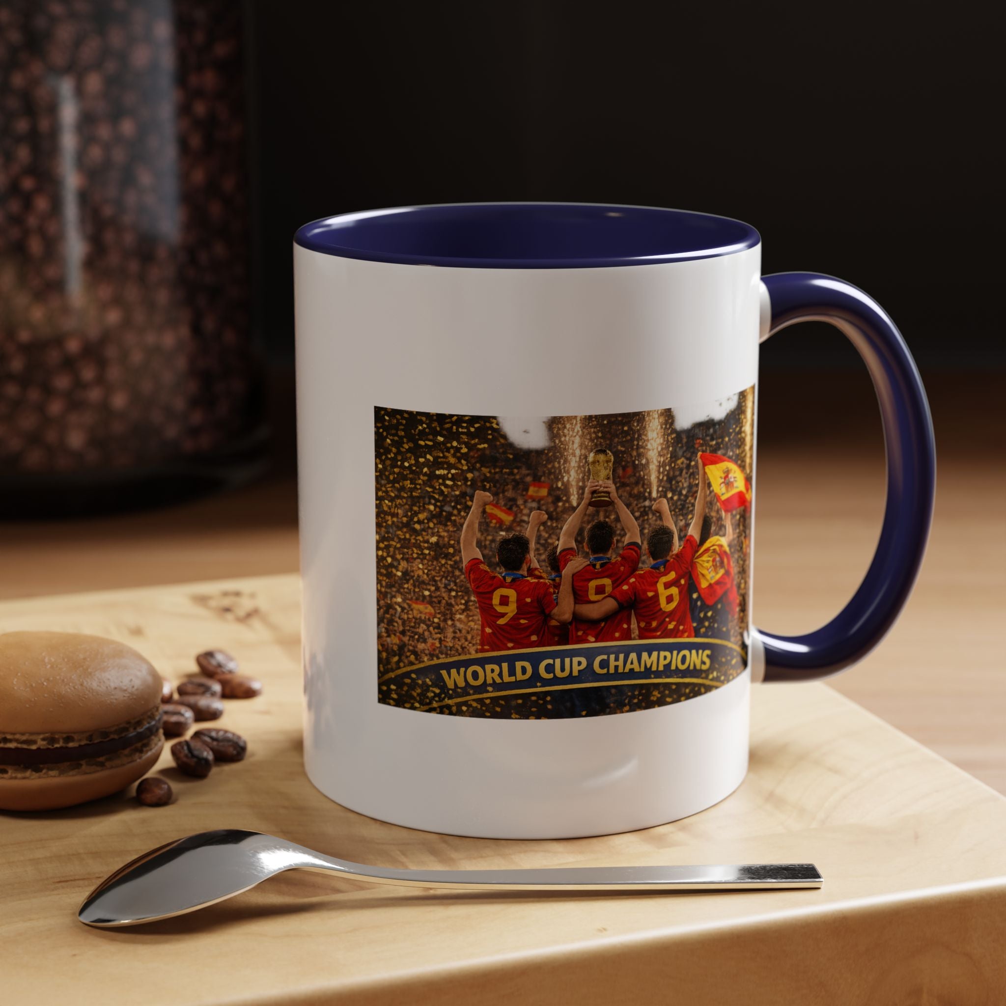World Cup Champions Soccer Coffee Mug — Team Celebration Accent Mug
