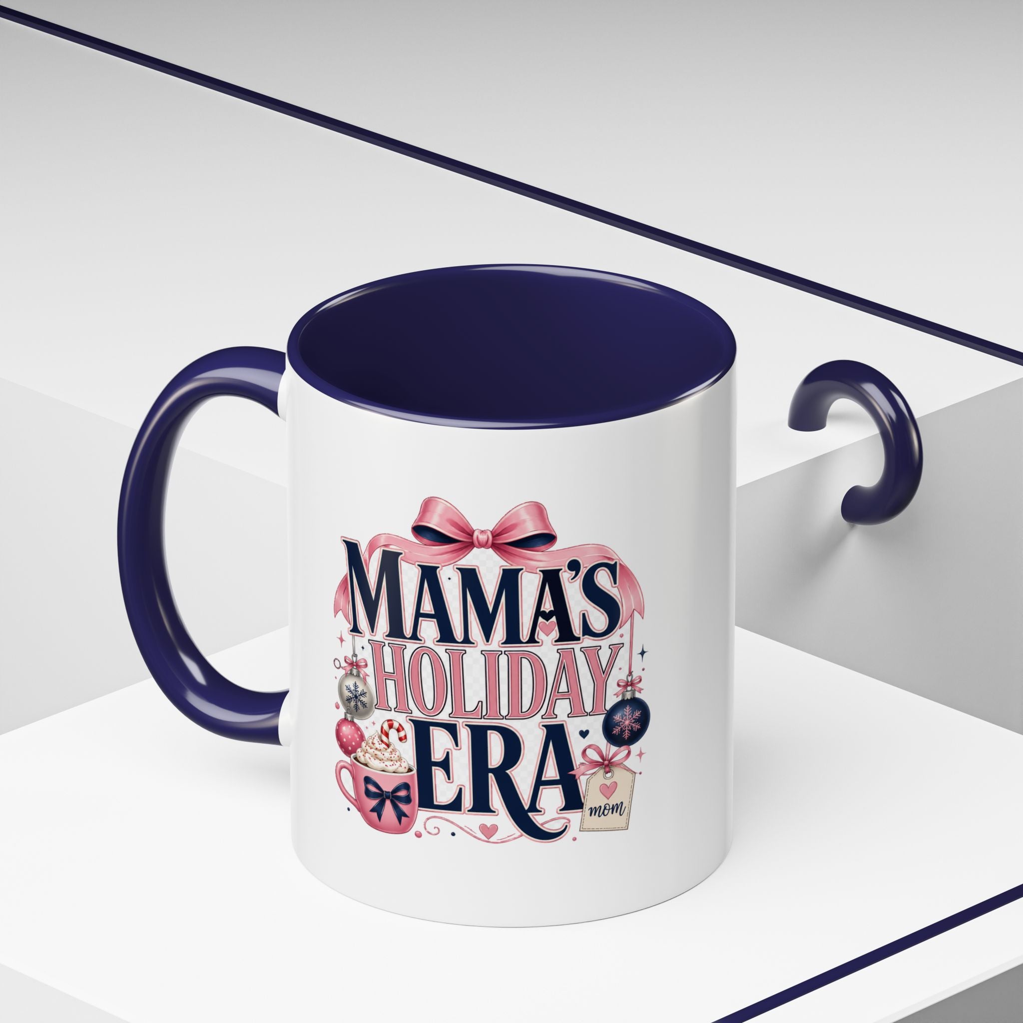 Modern Day Christmas Mama's Holiday Era Coffee Mug – Festive Christmas Mom Gift