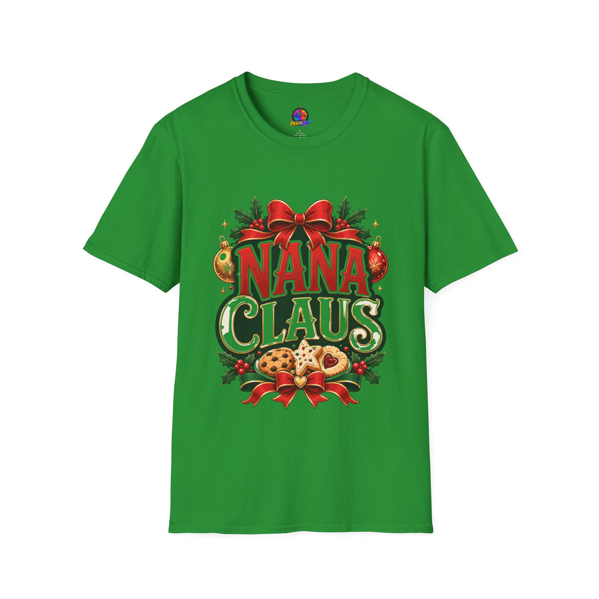 Nana Claus Christmas Tee — Festive Holiday Grandma T-Shirt
