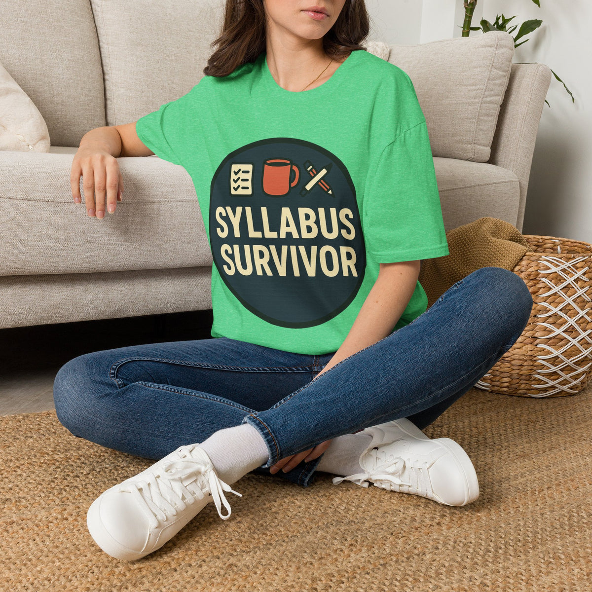 Syllabus Survivor T-Shirt — Funny Teacher/Student Back-to-School Tee - Trending Now - August 2026