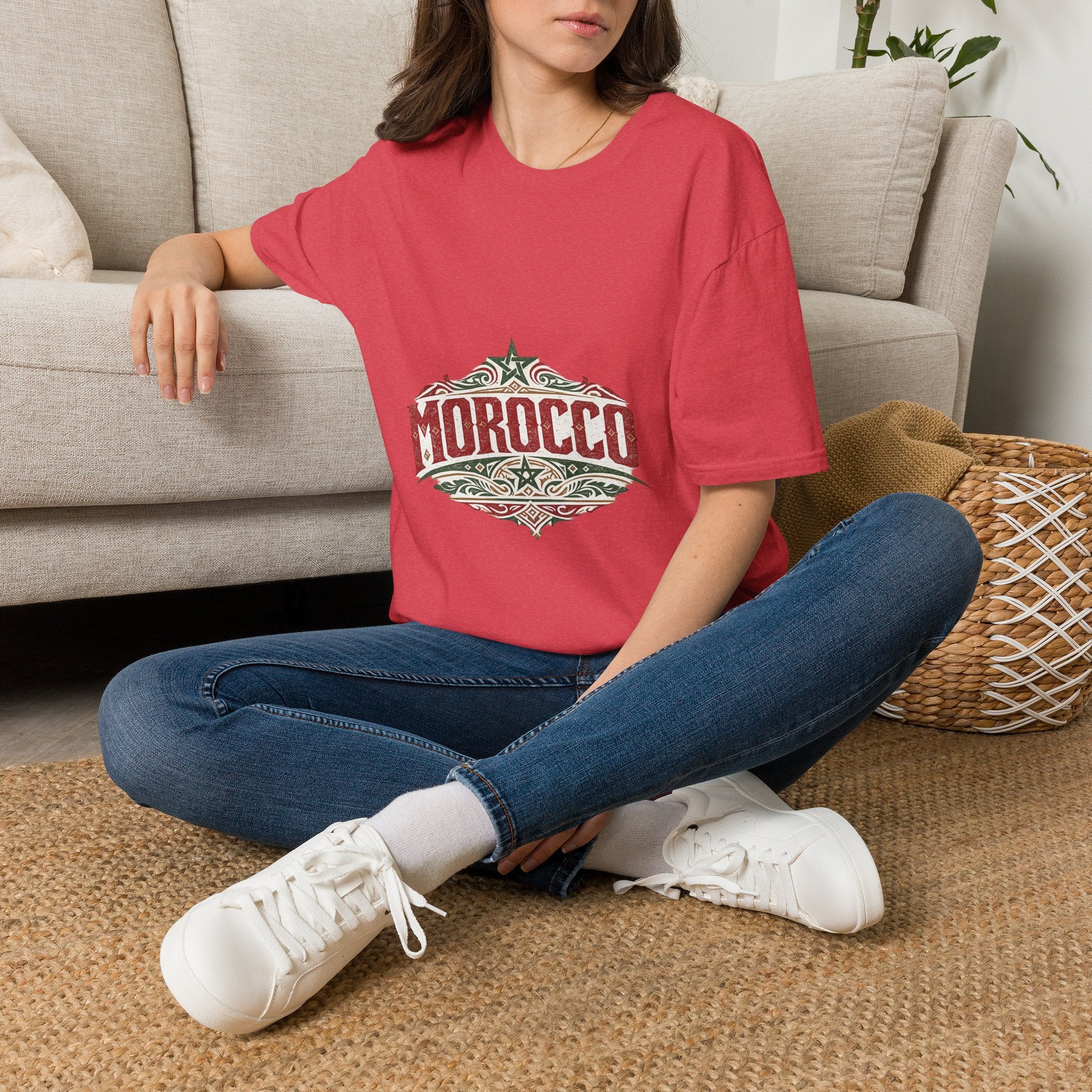 Morocco Vintage Graphic T-Shirt — Retro Travel Tee