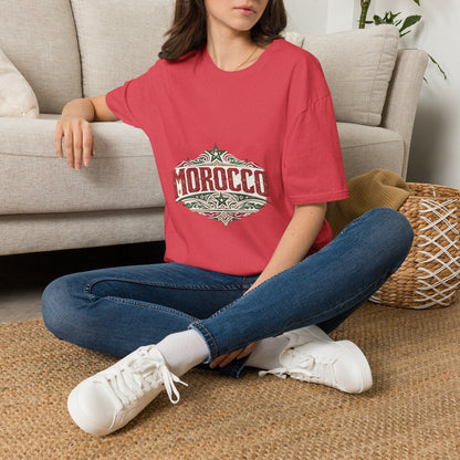 Morocco Vintage Graphic T-Shirt — Retro Travel Tee