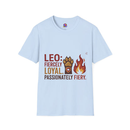 Leo Zodiac T-Shirt — Fiercely Loyal, Passionately Fiery Tee