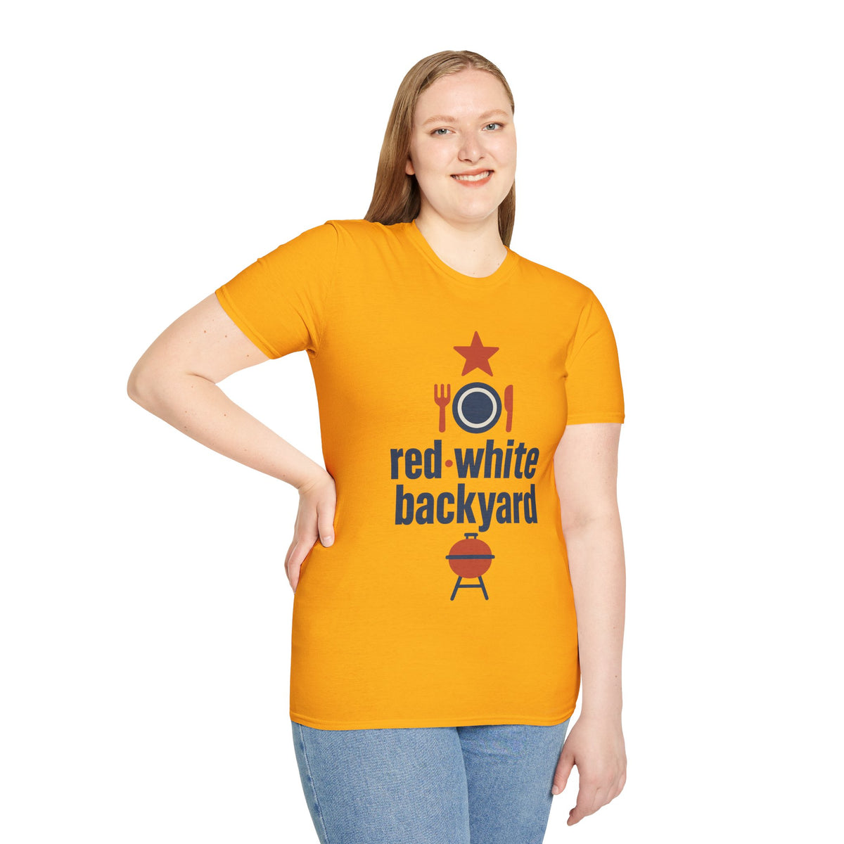 Patriotic BBQ T-Shirt — Red Star Plate Grill Graphic - Trending Now - August 2026