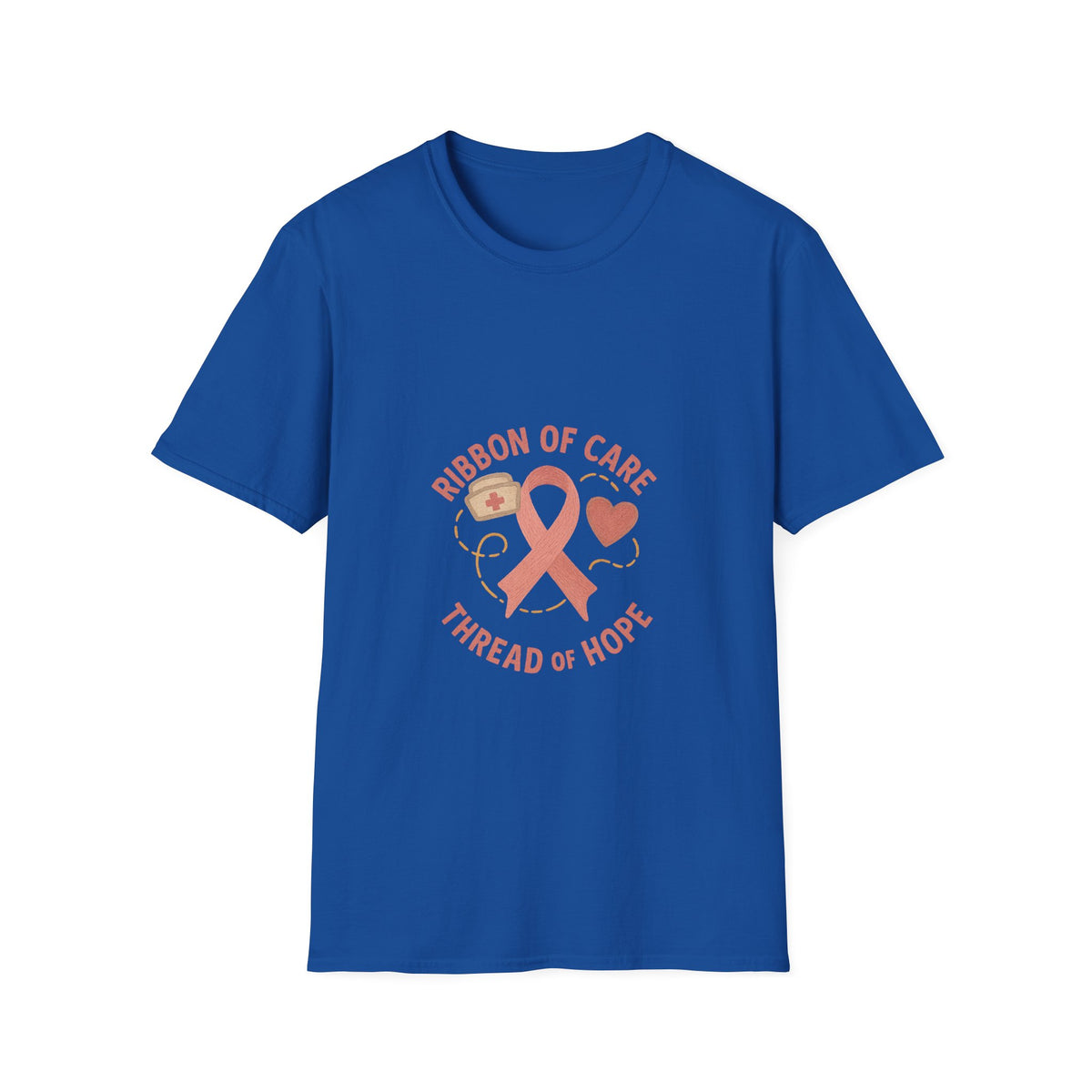 Breast Cancer Awareness T-Shirt – Ribbon of Care, Thread of Hope Graphic - Trending Now - October 2026