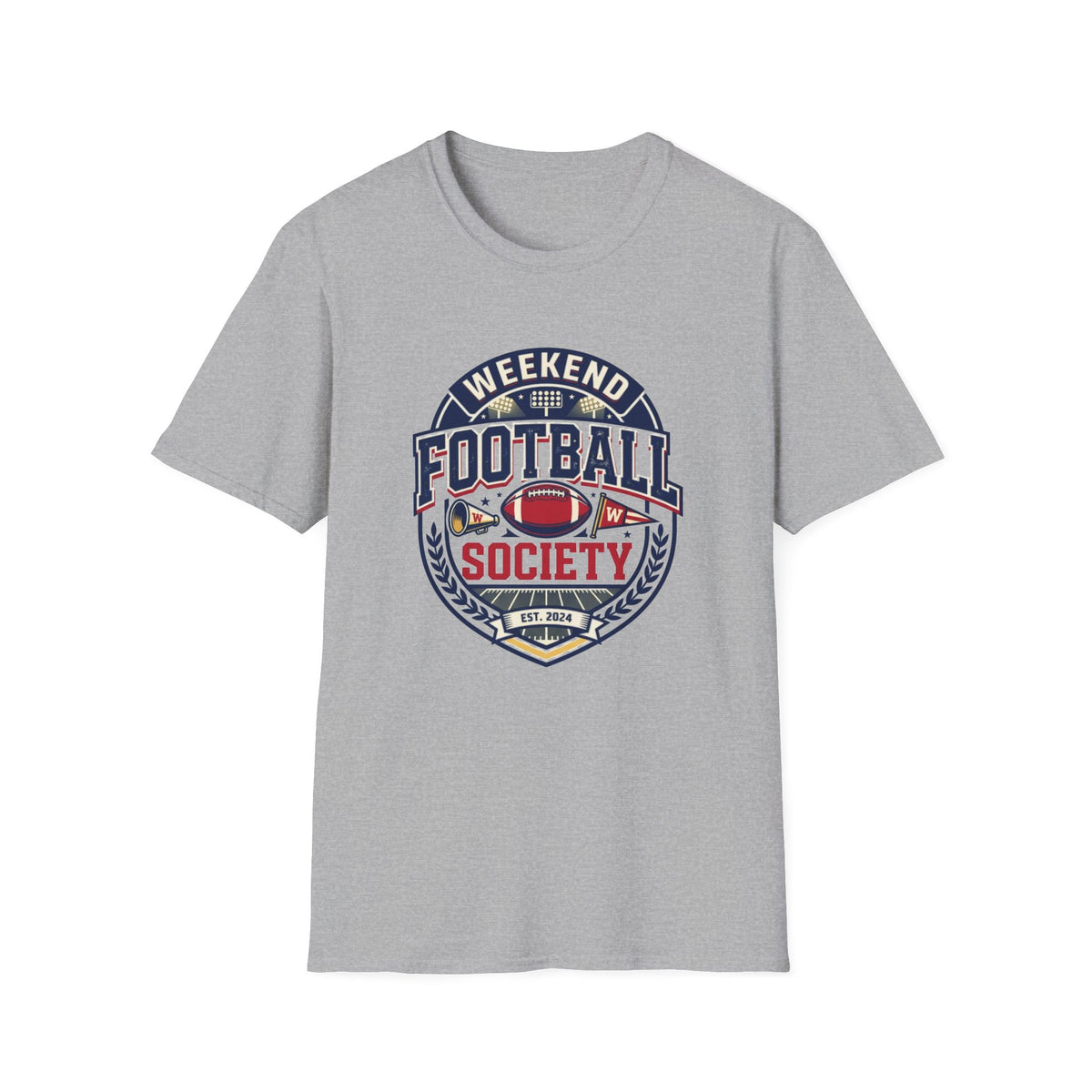 Weekend Football Pocket Graphic T‑Shirt — Retro American Football Logo Tee - Trending Now - August 2026