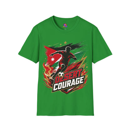 Jordan Soccer T‑Shirt — Desert Courage Flag Design