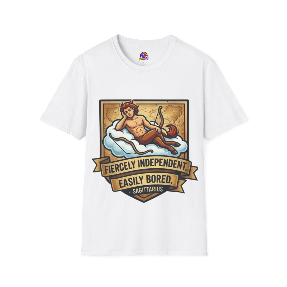 Sagittarius Zodiac T‑Shirt — Fiercely Independent, Easily Bored Astrology Tee
