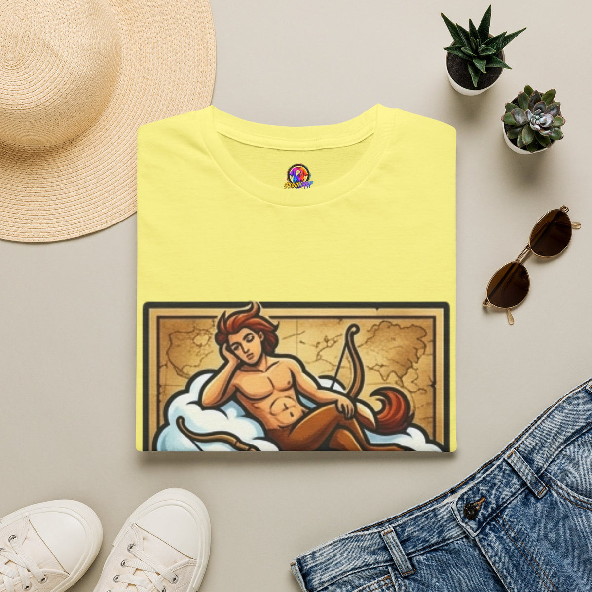 Sagittarius Zodiac T‑Shirt — Fiercely Independent, Easily Bored Astrology Tee