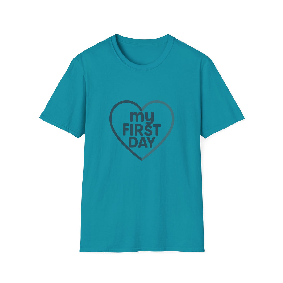 T-Shirt — Minimal Heart 'my first day' Graphic Tee, New Mom Gift - Trending Now - August 2026