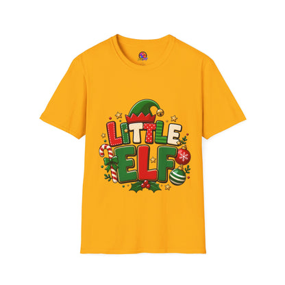 Little Elf Christmas T-Shirt — Cute Holiday Kids/Family Elf Tee