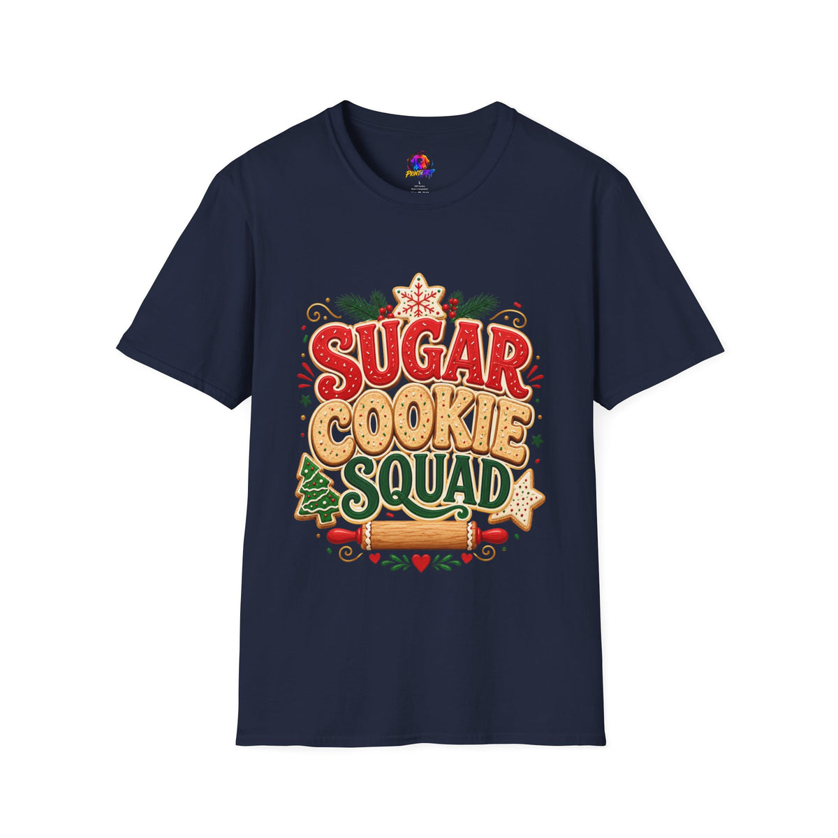 Sugar Cookie Squad T-Shirt — Festive Holiday Baking Graphic Tee