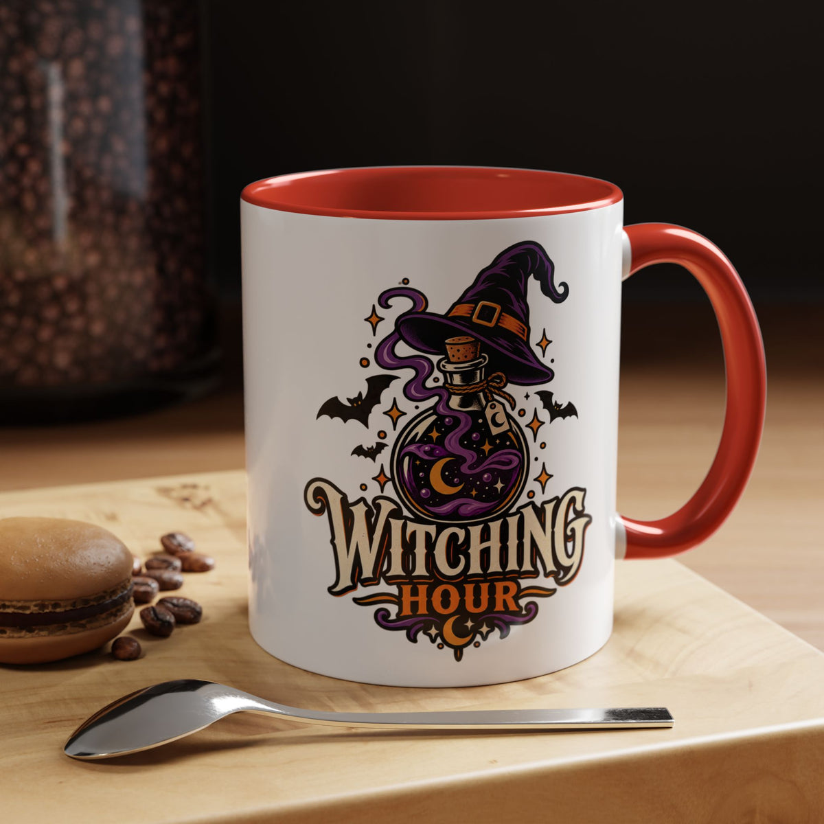 Witching Hour Coffee Mug — Halloween Witch Potion Accent Mug (11/15oz)