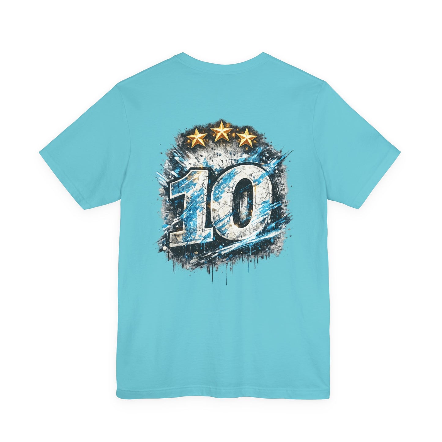 Buenos Aires Nights T‑Shirt — '10' Grunge Graphic Tee - Argentina No. 10
