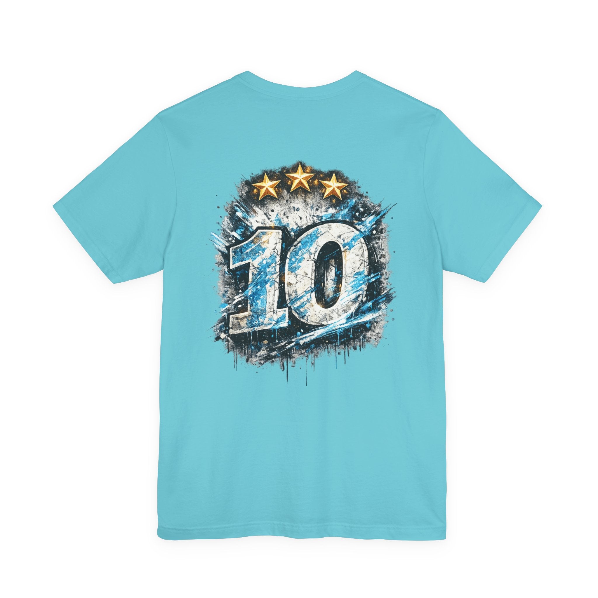 Buenos Aires Nights T‑Shirt — '10' Grunge Graphic Tee - Argentina No. 10