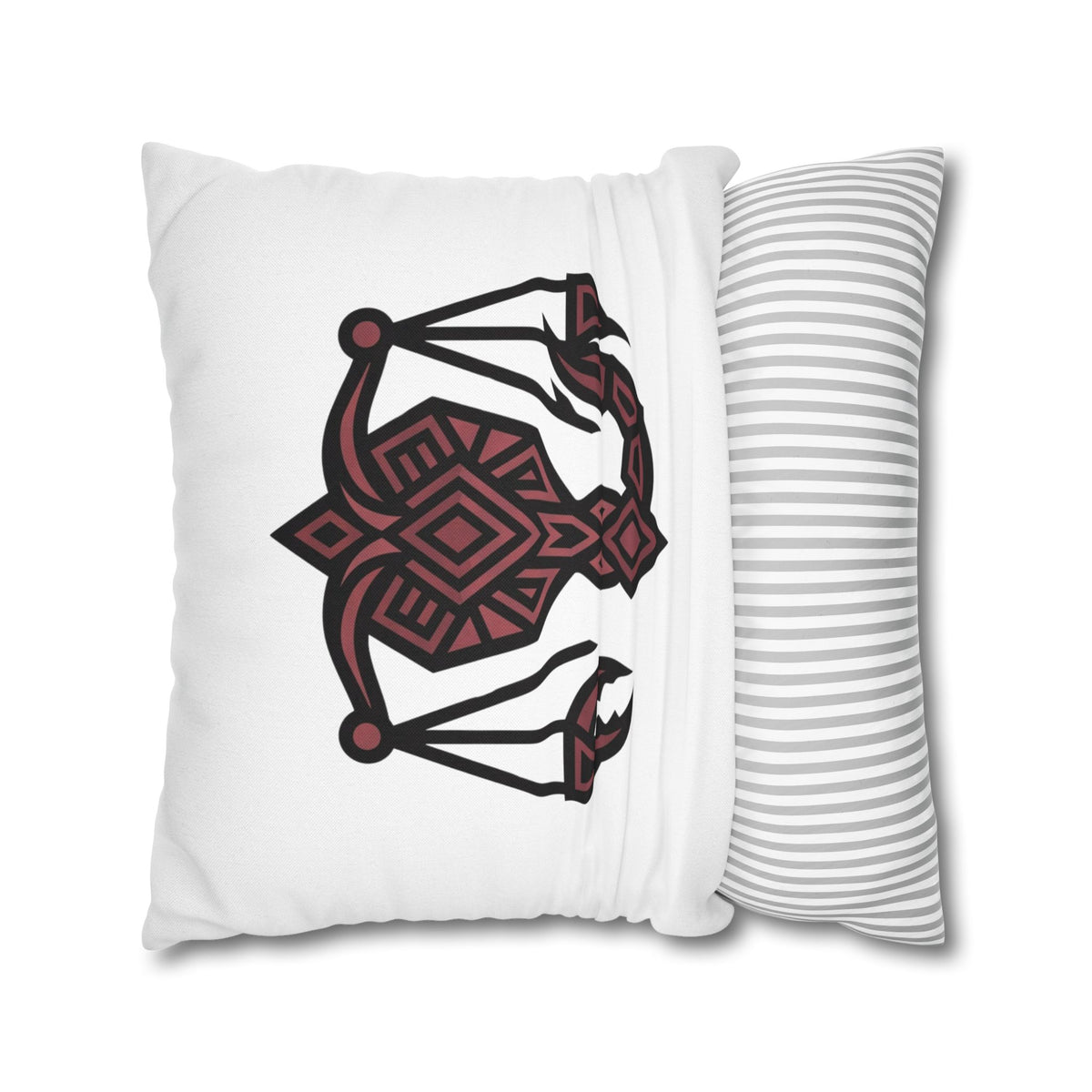 Scorpio Zodiac Scales Decorative Pillowcase — Tribal Scorpio-Style Design