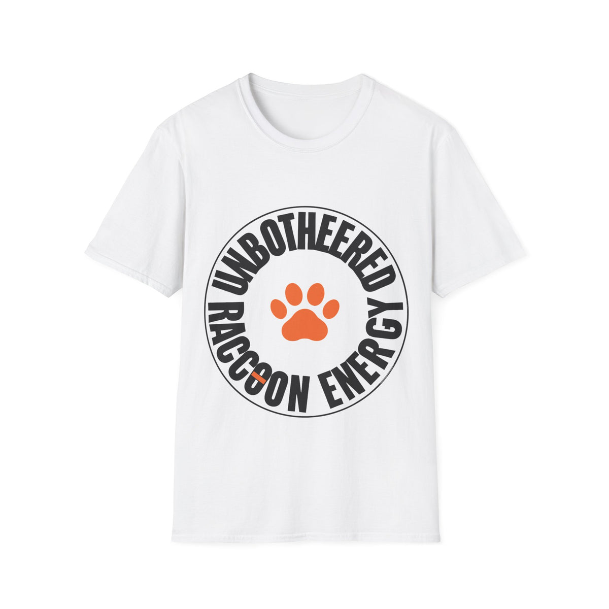 Raccoon Energy T-Shirt — “Unbothered” Paw Graphic Tee- Trending Now - September 2026