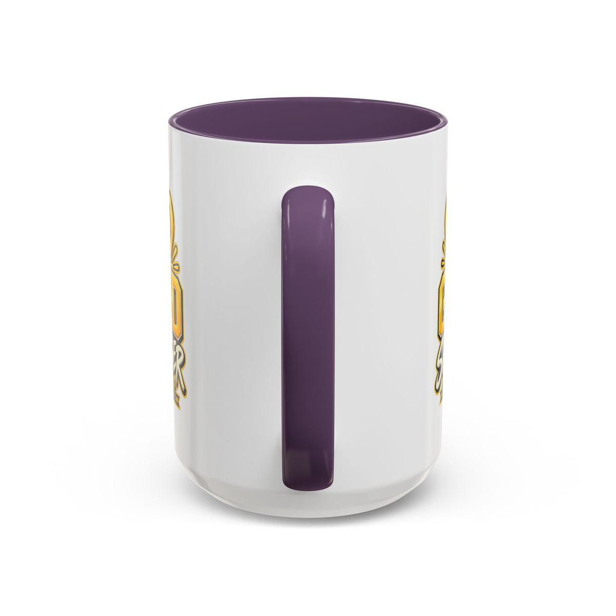 Gold September Coffee Mug — Childhood Cancer Awareness Accent Mug (11/15oz)
