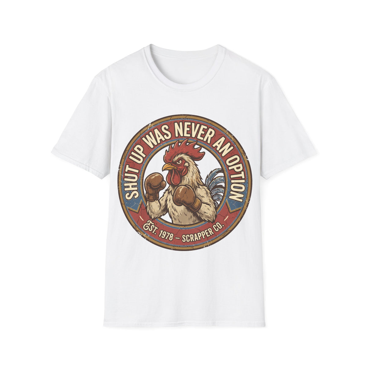 Graphic T-Shirt — “Shut Up Was Never an Option” Funny Retro Cowgirl Tee - Trending Now - September 2026