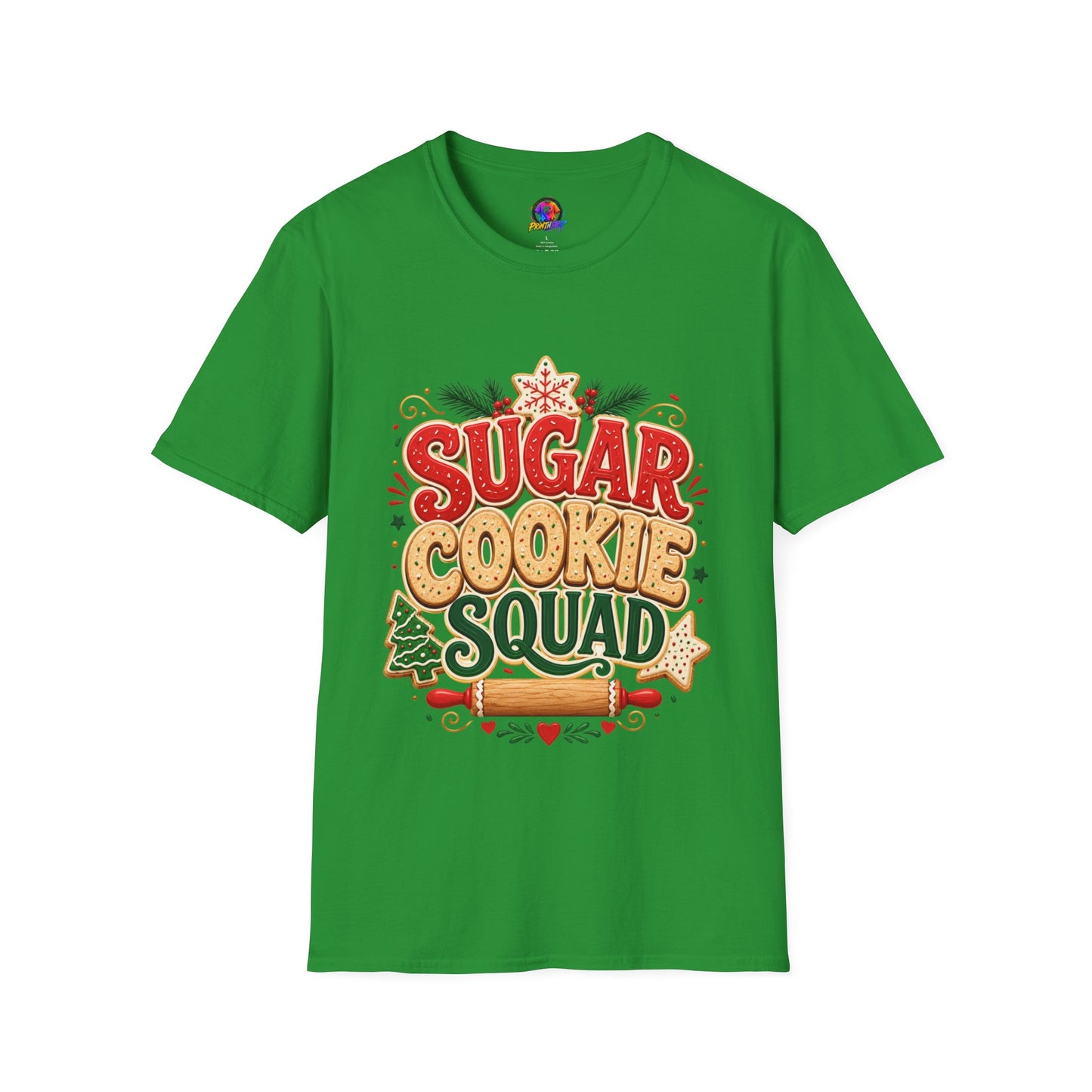 Sugar Cookie Squad T-Shirt — Festive Holiday Baking Graphic Tee