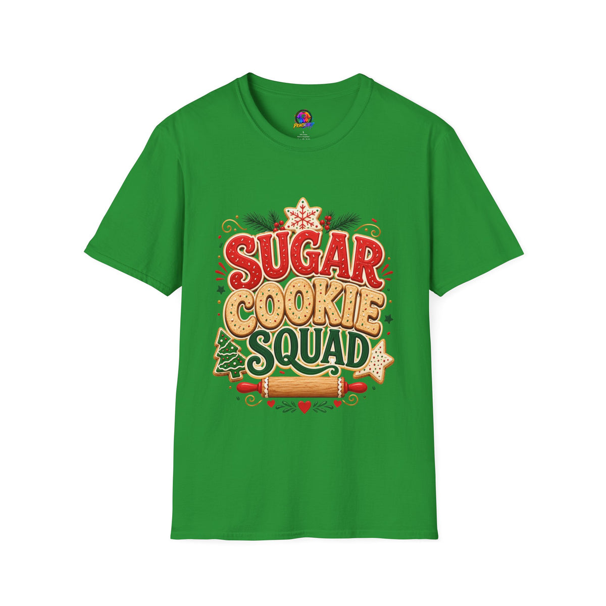 Sugar Cookie Squad T-Shirt — Festive Holiday Baking Graphic Tee