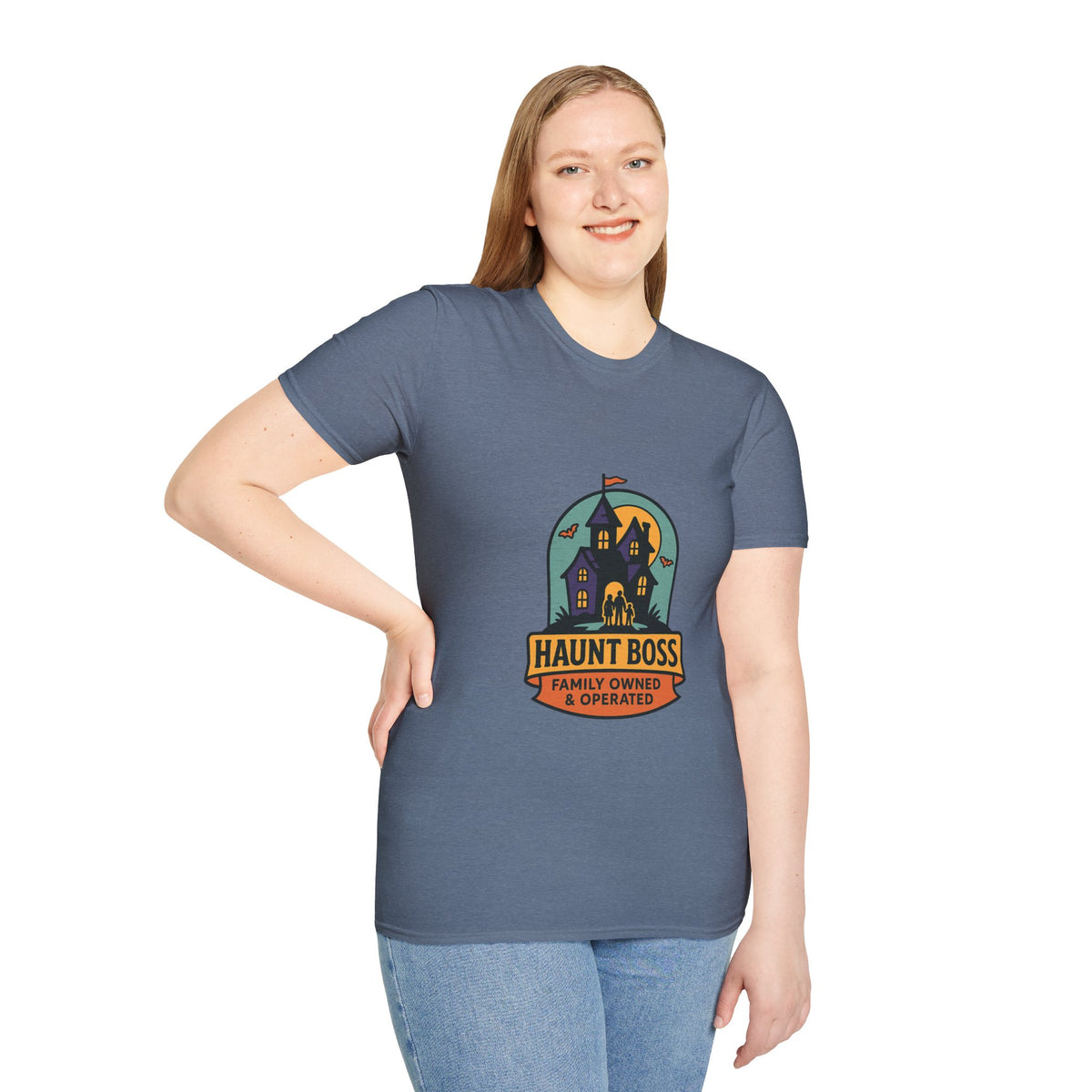 Haunt Boss Halloween T-Shirt — Haunted House Haunted Hayride Tee - Trending Now - October 2026