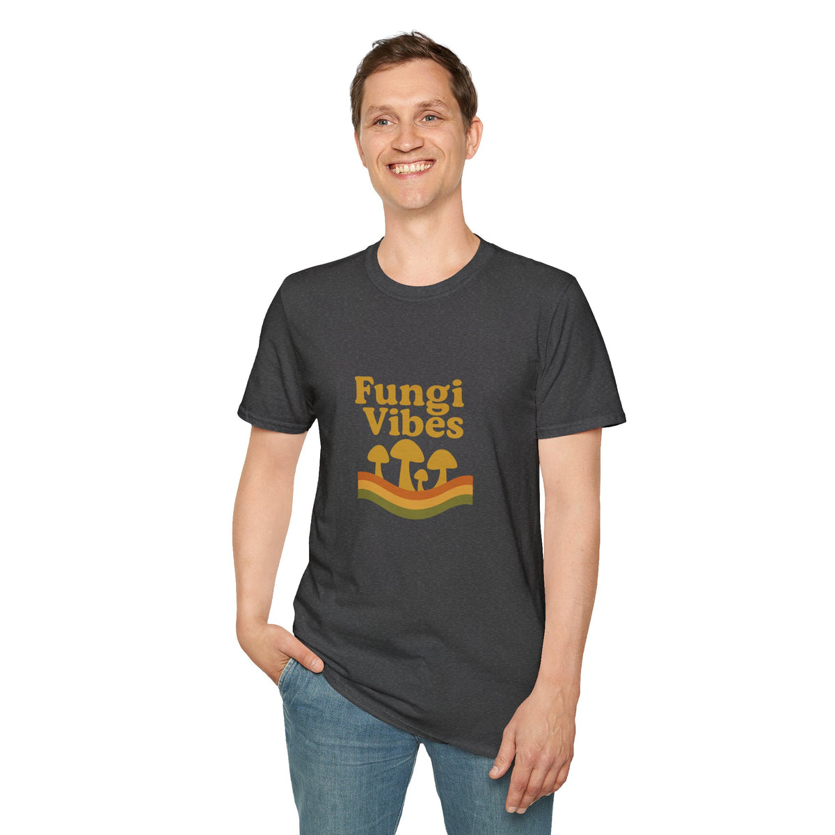 Fungi Vibes T-Shirt — Retro Mushroom Graphic Tee for Plant & Nature Lovers - Trending Now - August 2026