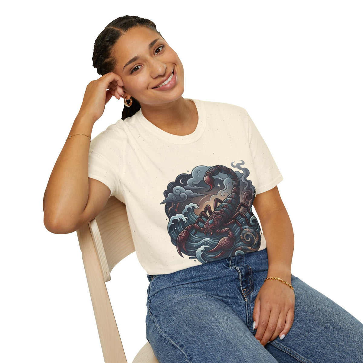 Scorpion Wave Unisex Softstyle T-Shirt