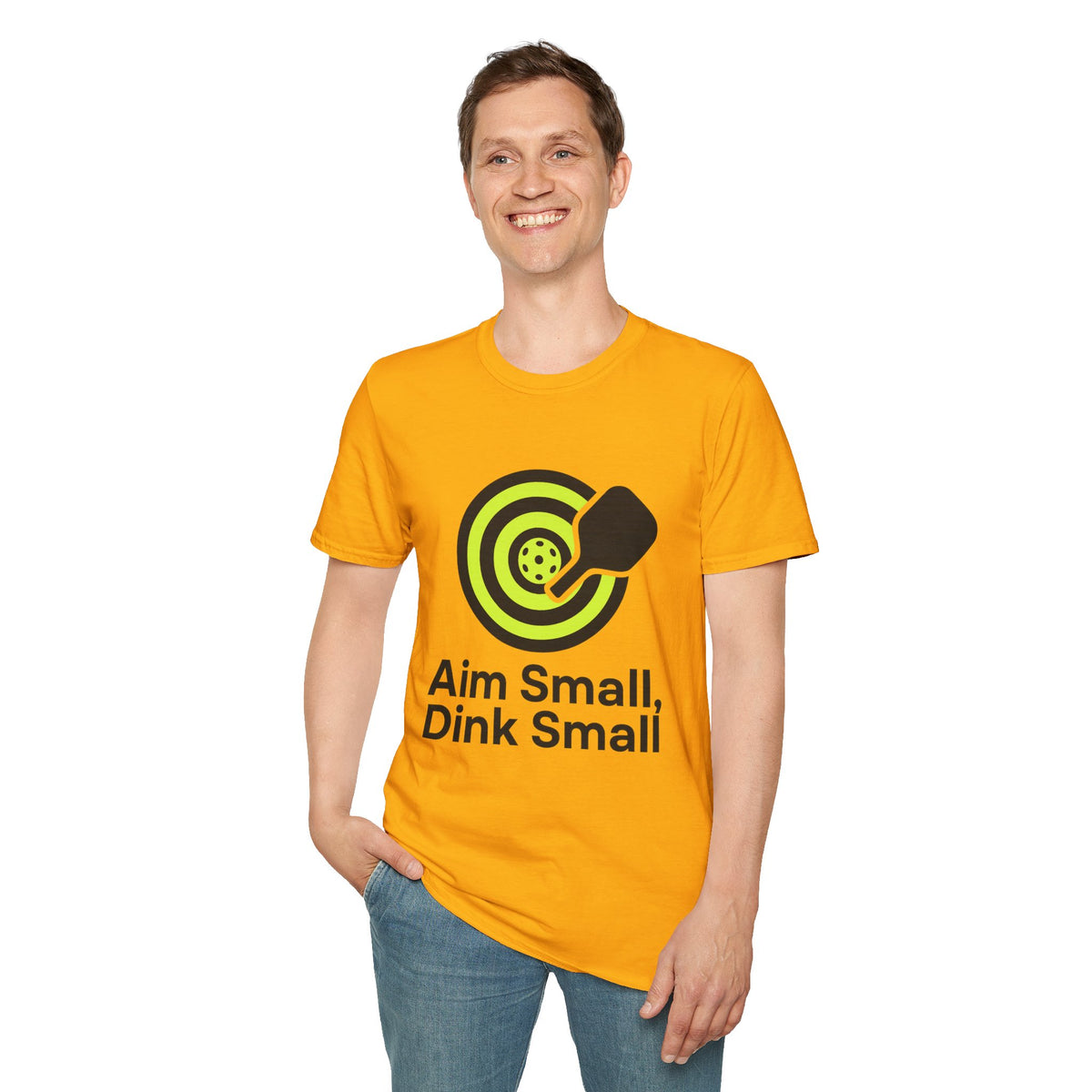 Neon Target Logo T‑Shirt — Minimalist Retro Gamer Graphic Tee - Trending Now - August 2026