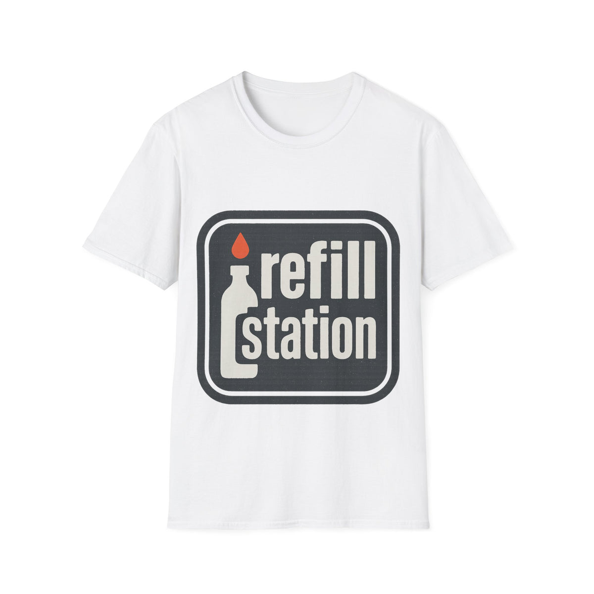 Refill Station T-Shirt — Candle Refill Logo Tee- Trending Now - September 2026
