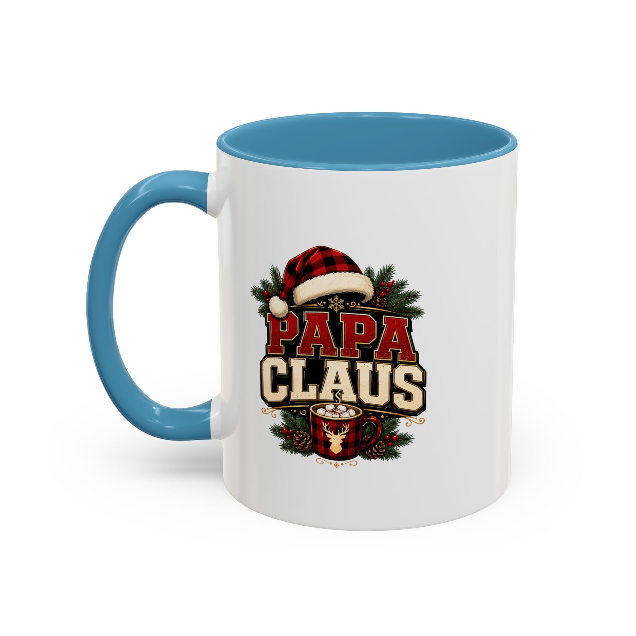 Papa Claus Coffee Mug – Christmas Dad Holiday Accent Mug