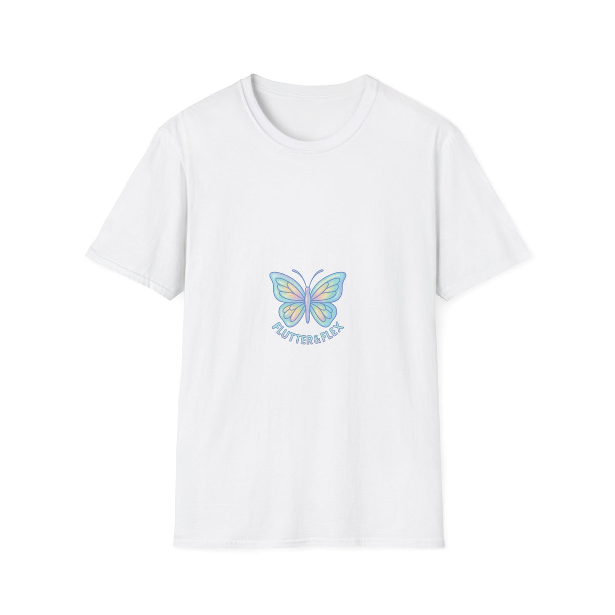 Butterfly Pastel Tee — 'Flutter & Fly' Small Chest Graphic T-Shirt - Trending Now - October 2026
