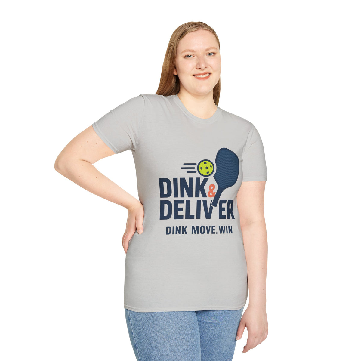 Pickleball Player T‑Shirt — 'Dink. Drive. Deliver.' Graphic Tee for Pickleball Fans - Trending Now - August 2026