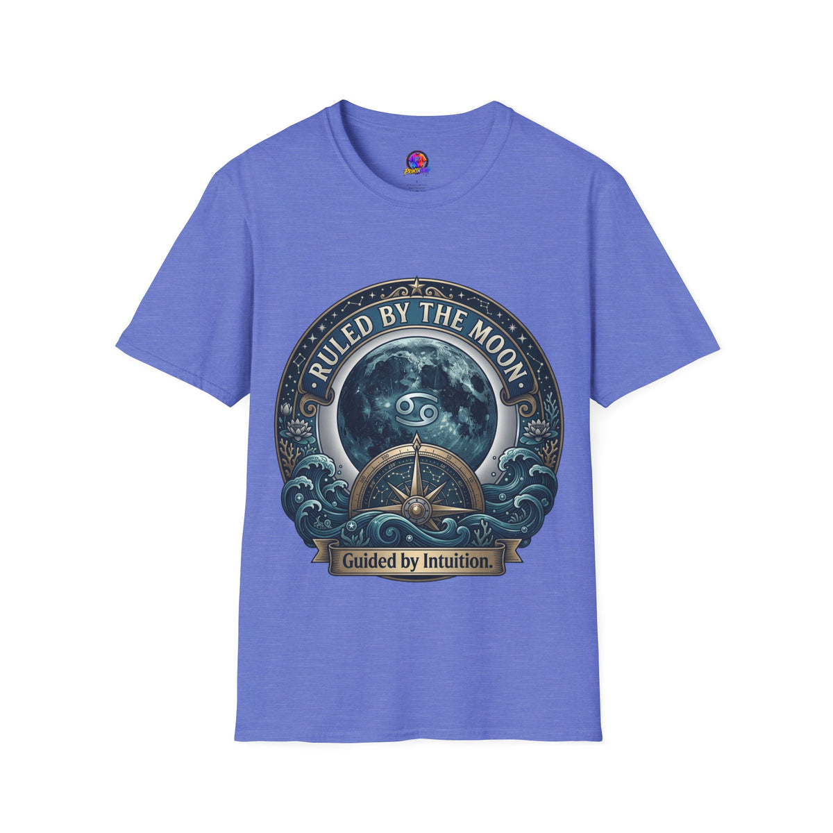 Ruled by the Moon T-Shirt — Moonphase Zodiac Graphic Tee