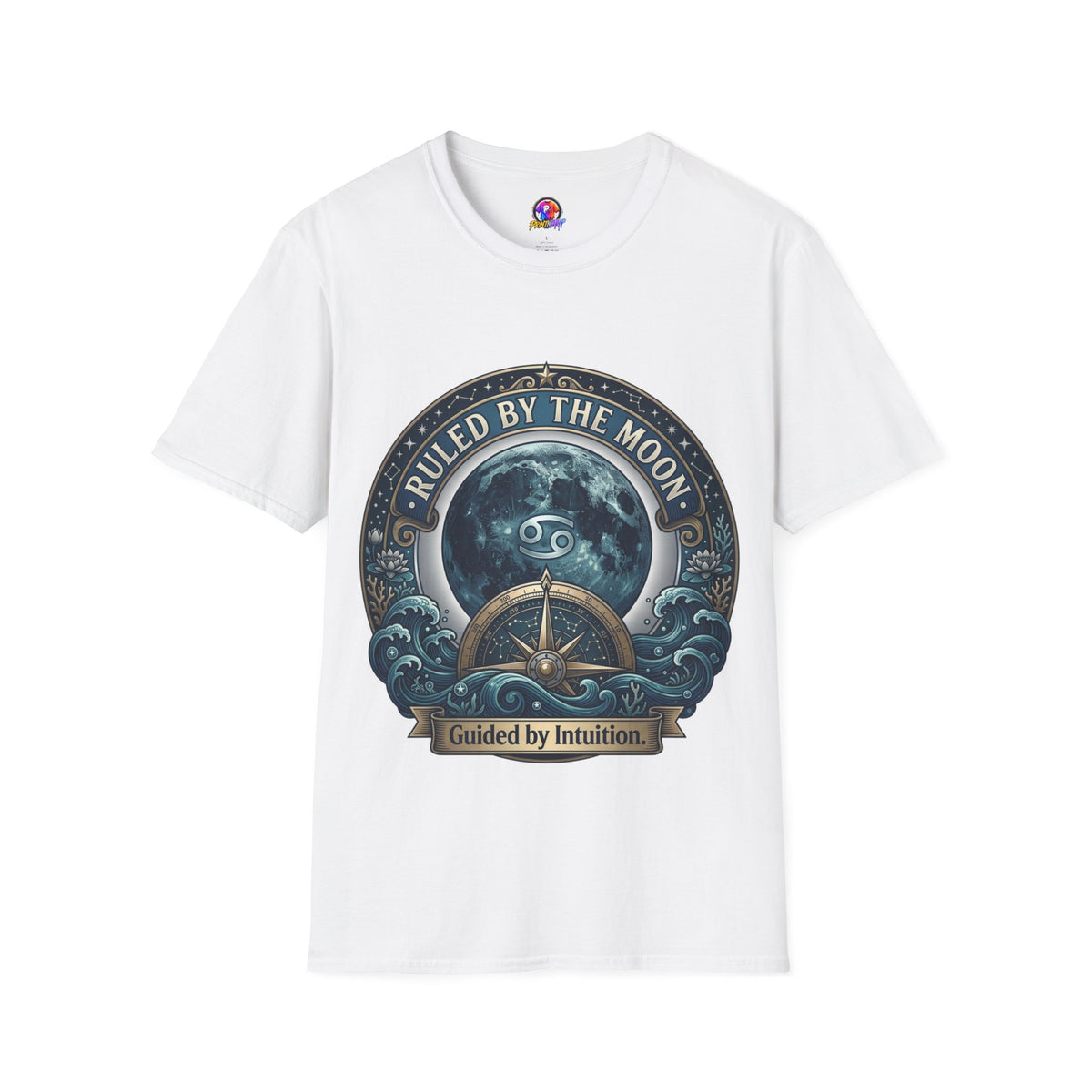 Ruled by the Moon T-Shirt — Moonphase Zodiac Graphic Tee