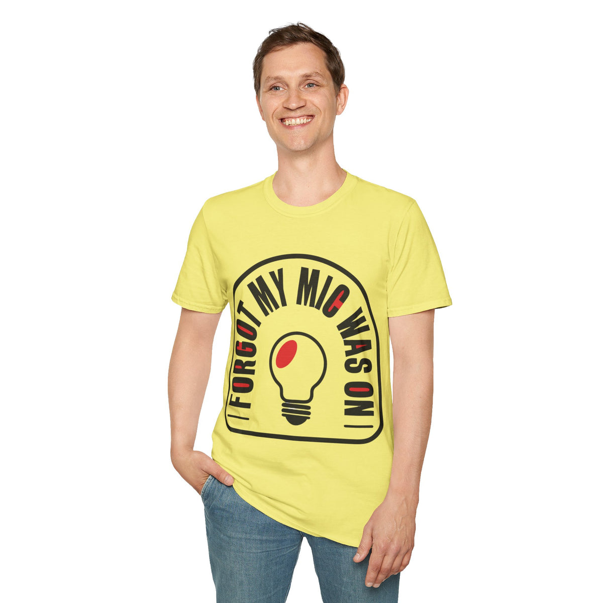 T‑Shirt — “Forgot My Mind Was On” Lightbulb Graphic Tee- Trending Now - September 2026