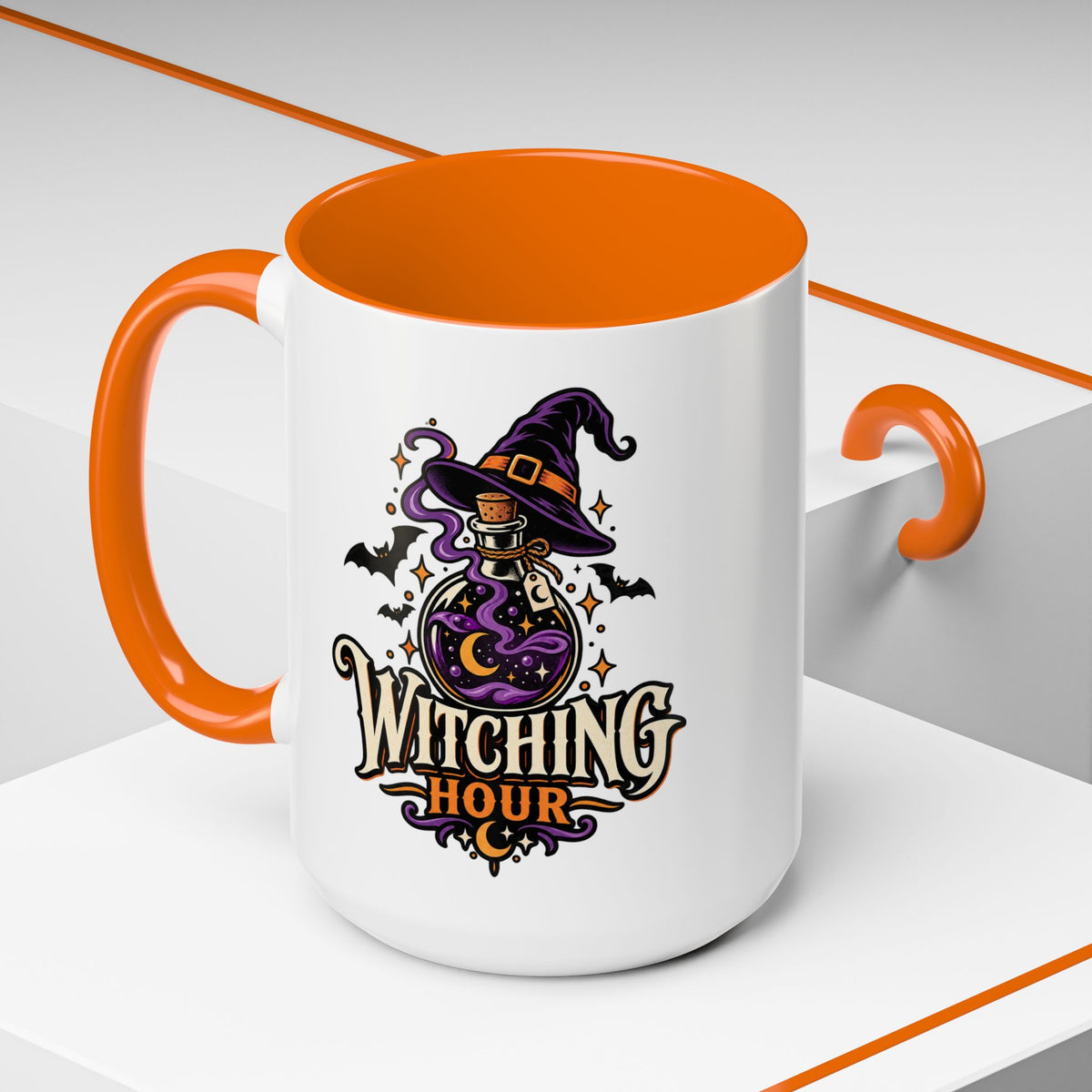 Witching Hour Coffee Mug — Halloween Witch Potion Accent Mug (11/15oz)