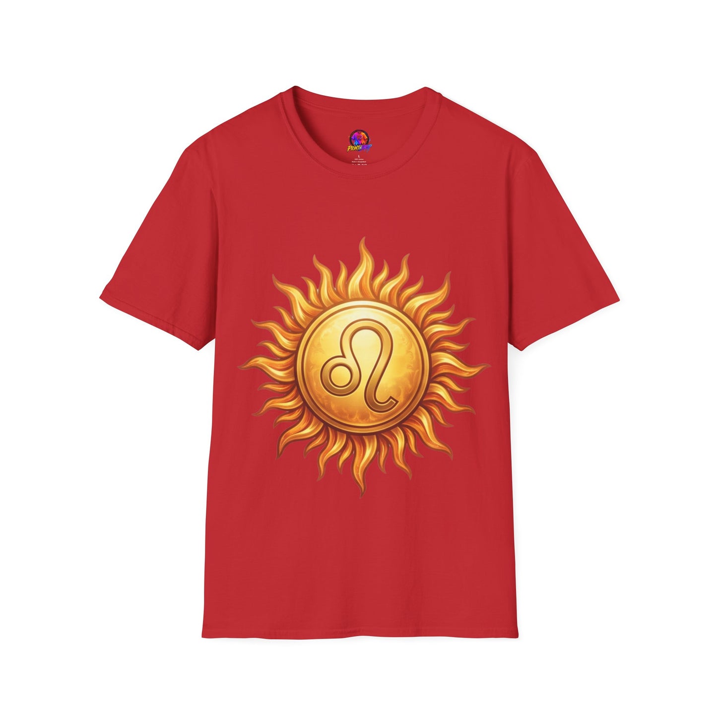 Leo Sun T‑Shirt — Zodiac Sunburst Graphic Tee