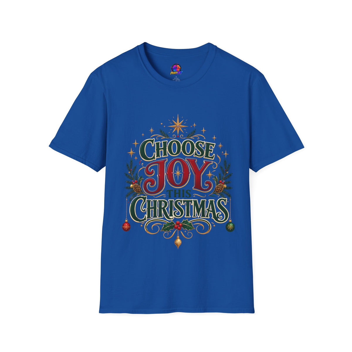 Choose Joy This Christmas T-Shirt — Festive Holiday Graphic Tee