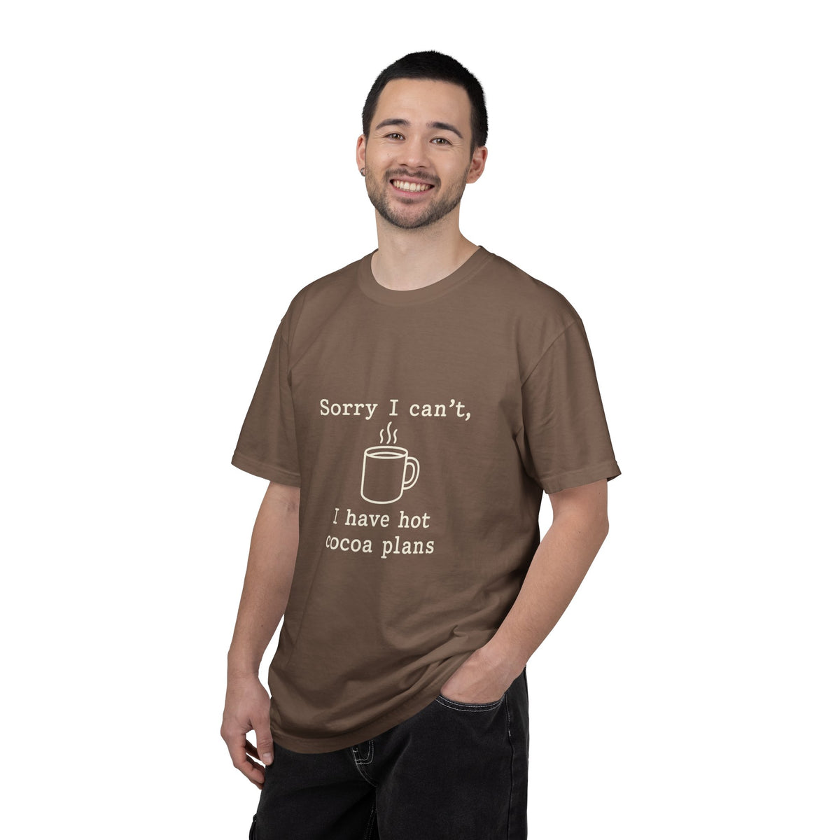 Hot Cocoa Plans T-Shirt — "Sorry I Can’t, I Have Hot Cocoa Plans" Cozy Graphic Tee - Trending Now - October 2026