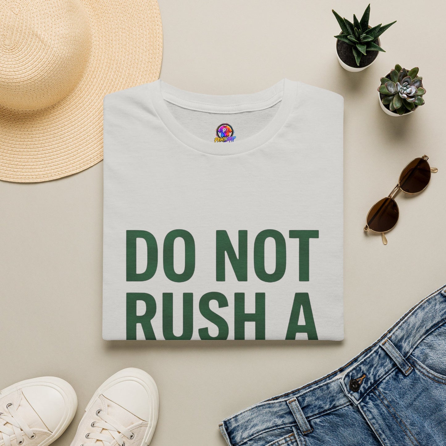 Do Not Rush a Taurus T‑Shirt — Funny Zodiac Astrology Tee